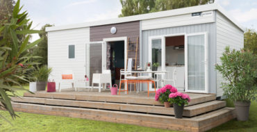 Terrasse Exterieure Mobil Home camping 06