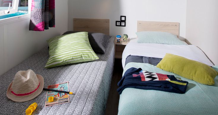 Chambre Enfants Mobil Home camping 06