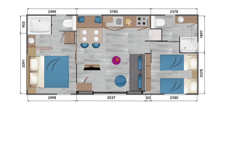 Mobil Home 06 F4 Taos